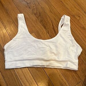 Negative whipped bralette.